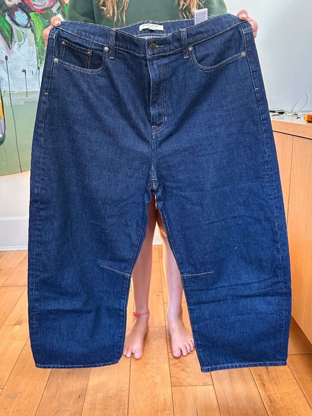Banana Republic Barrel Jeans